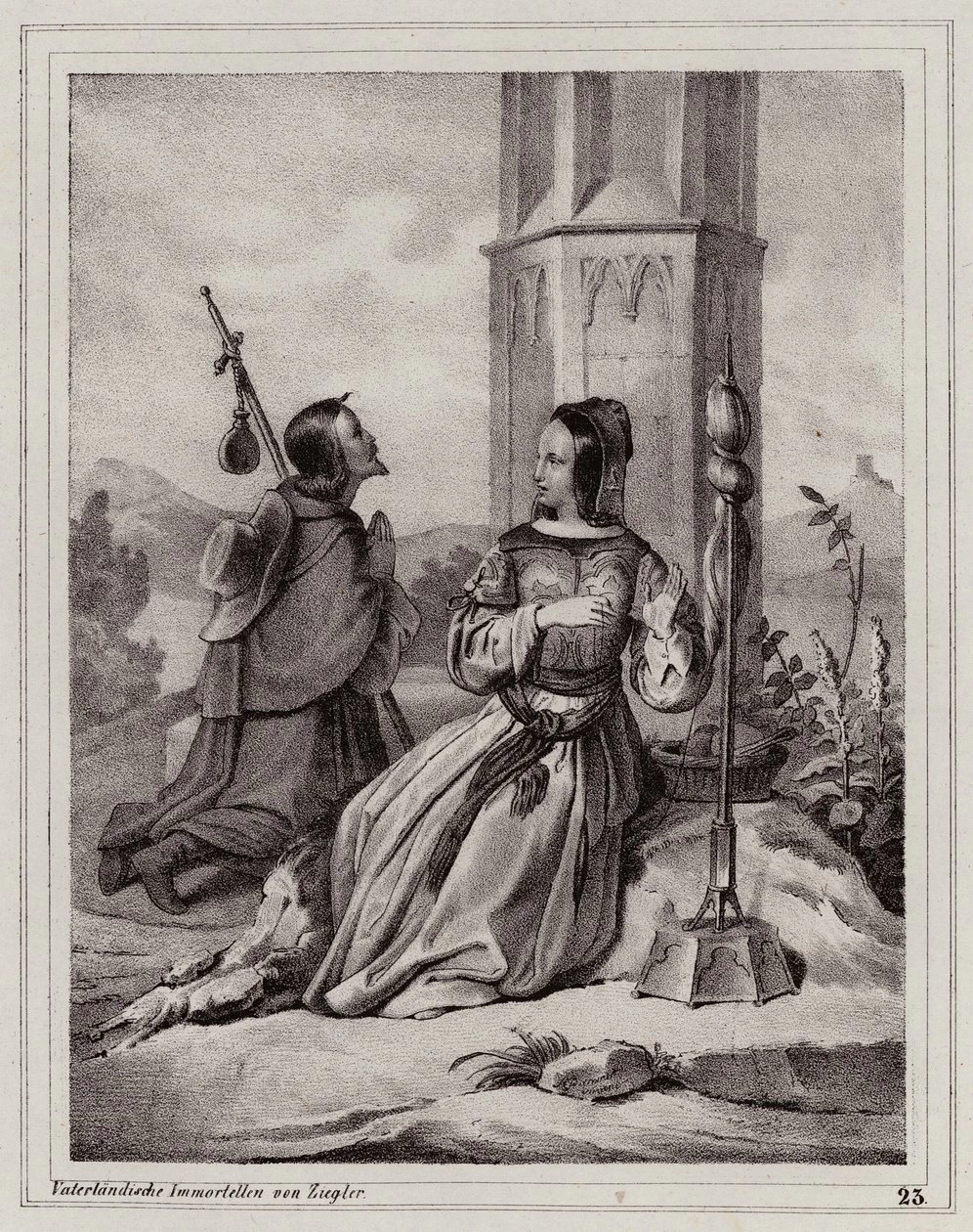Peter Johann Nepomuk Geiger - Leggenda della filatrice alla croce, Vienna